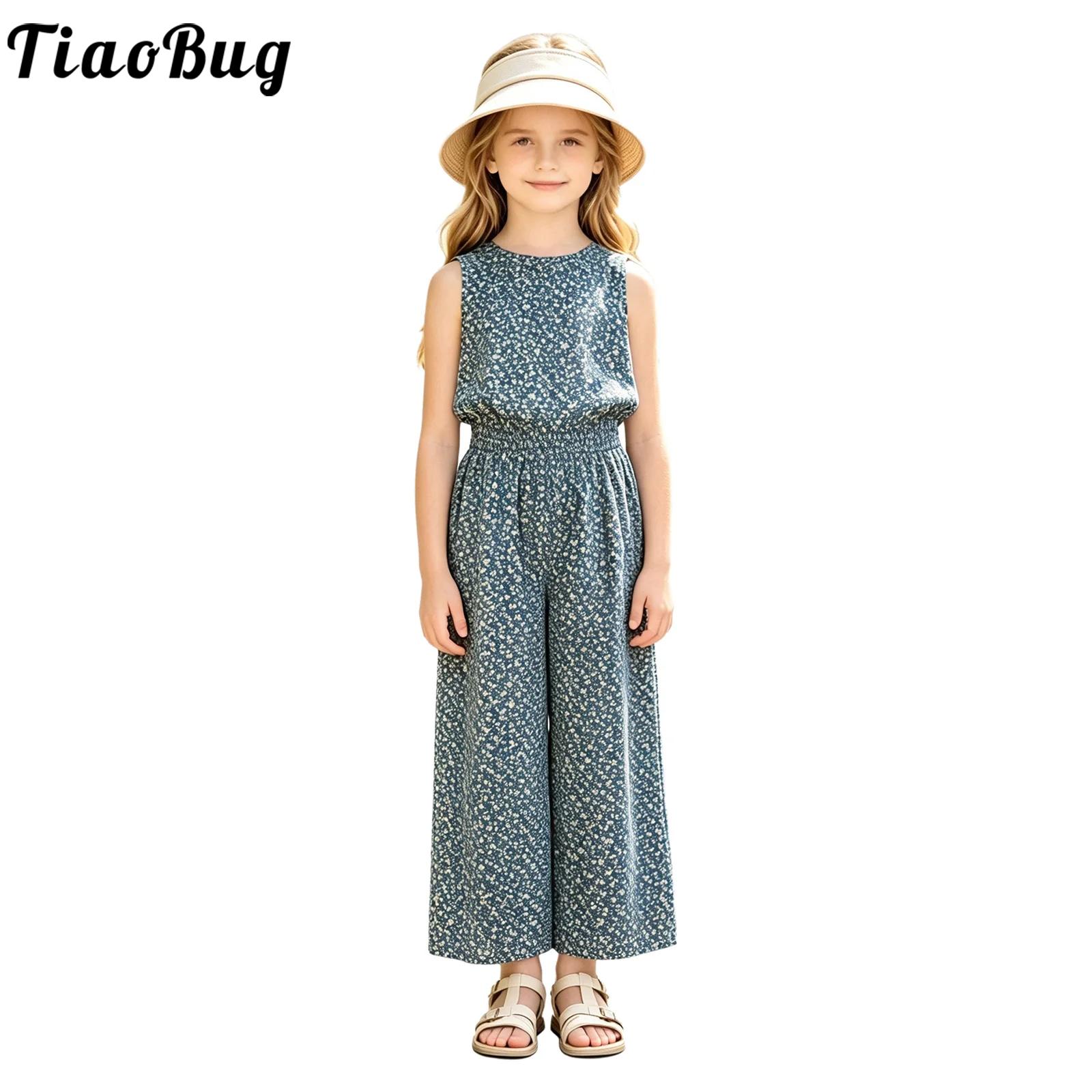 Romper Floral Print - Детский модный комбинезон с цветочным принтом