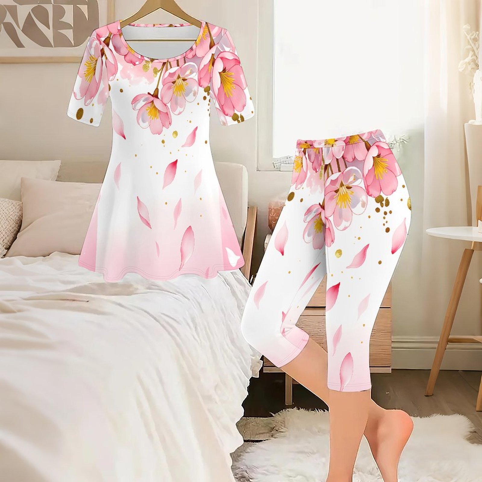 Комплект из 2 предметов: винта – обзор и цена Romper Floral Print