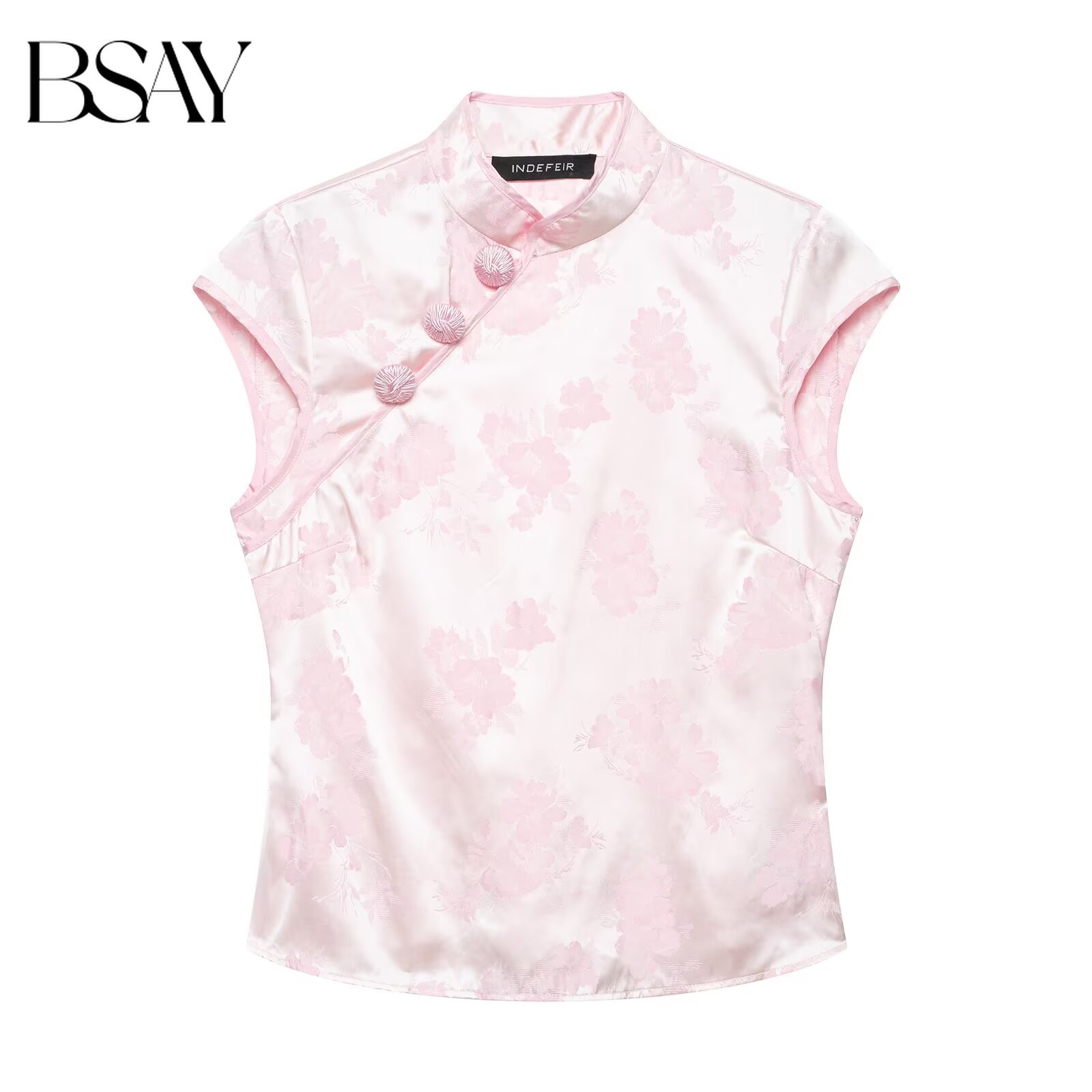 Женская блузка BSAY в китайско – обзор и цена Romper Floral Print
