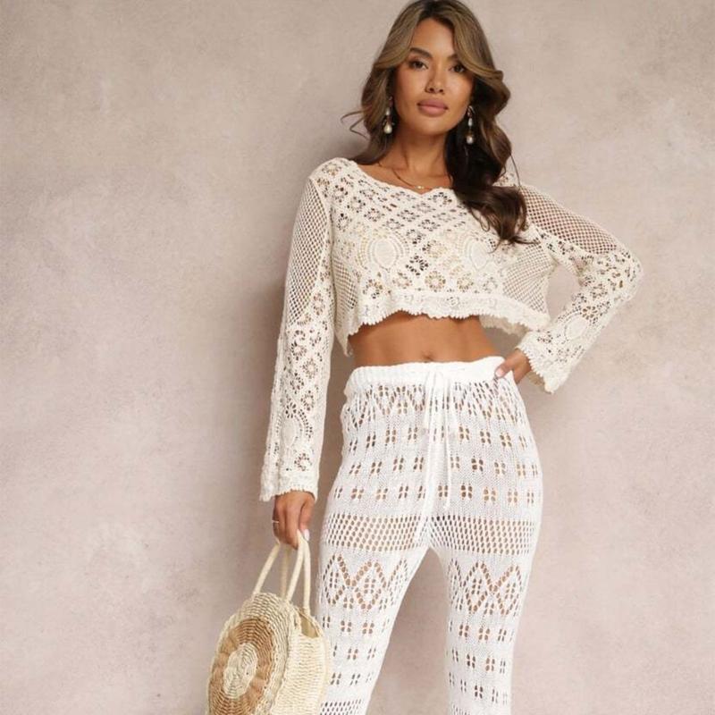 Летние каникулы, кружевная нак – обзор и цена Crop Top Crochet