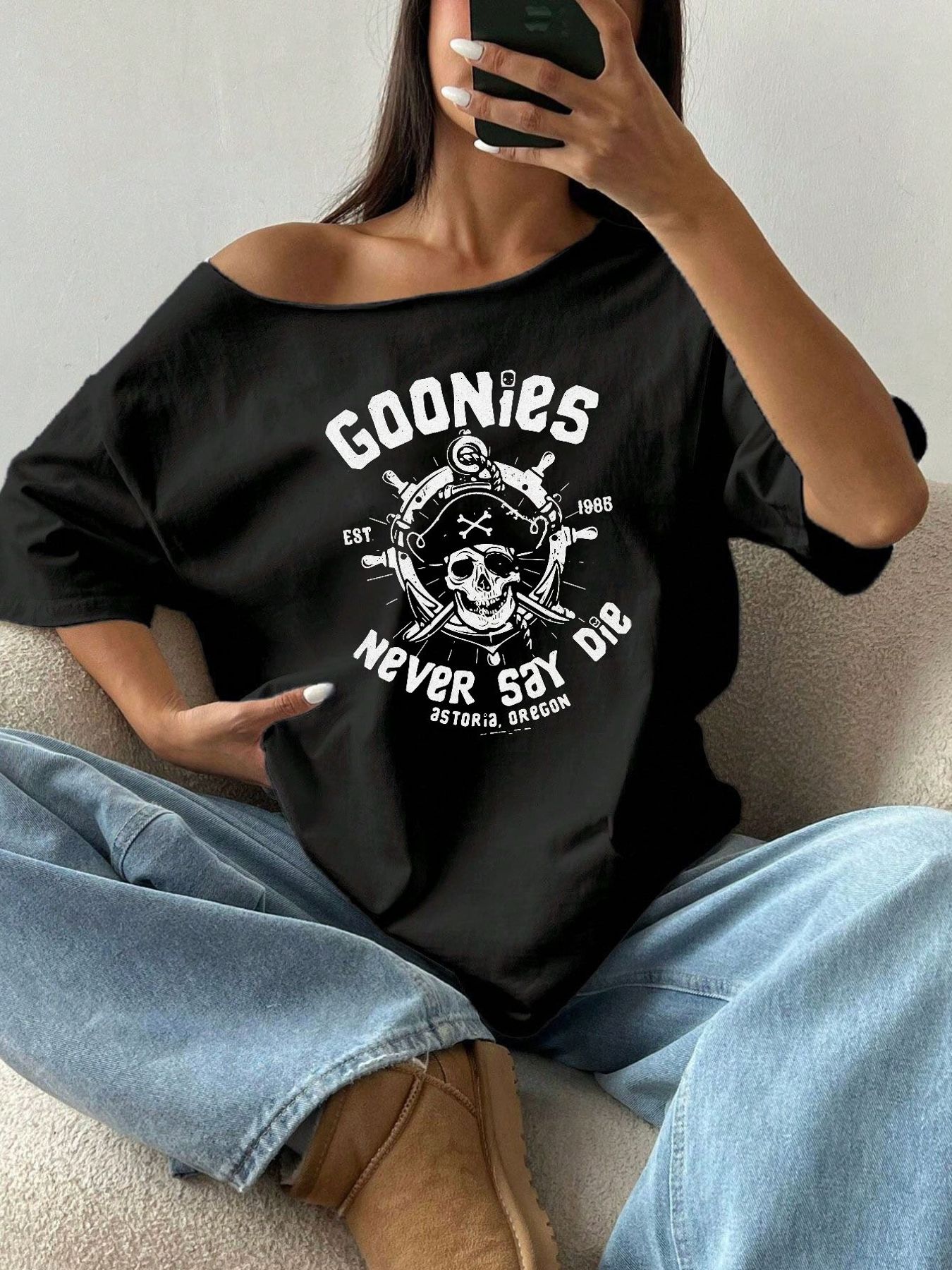 100% хлопок, футболка большого – обзор и цена Blouse Off Shoulder