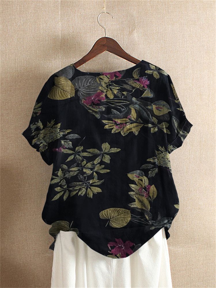 ZANZEA, женская хлопковая руба – обзор и цена Romper Floral Print