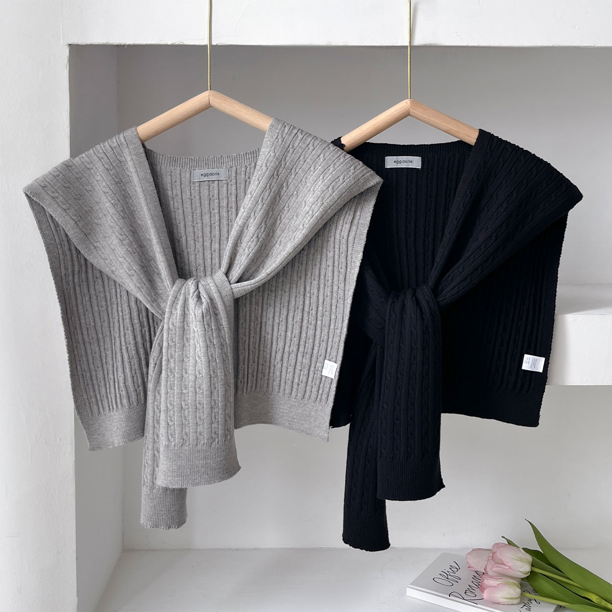 НОВАЯ корейская осенняя вязана – обзор и цена Blouse Off Shoulder